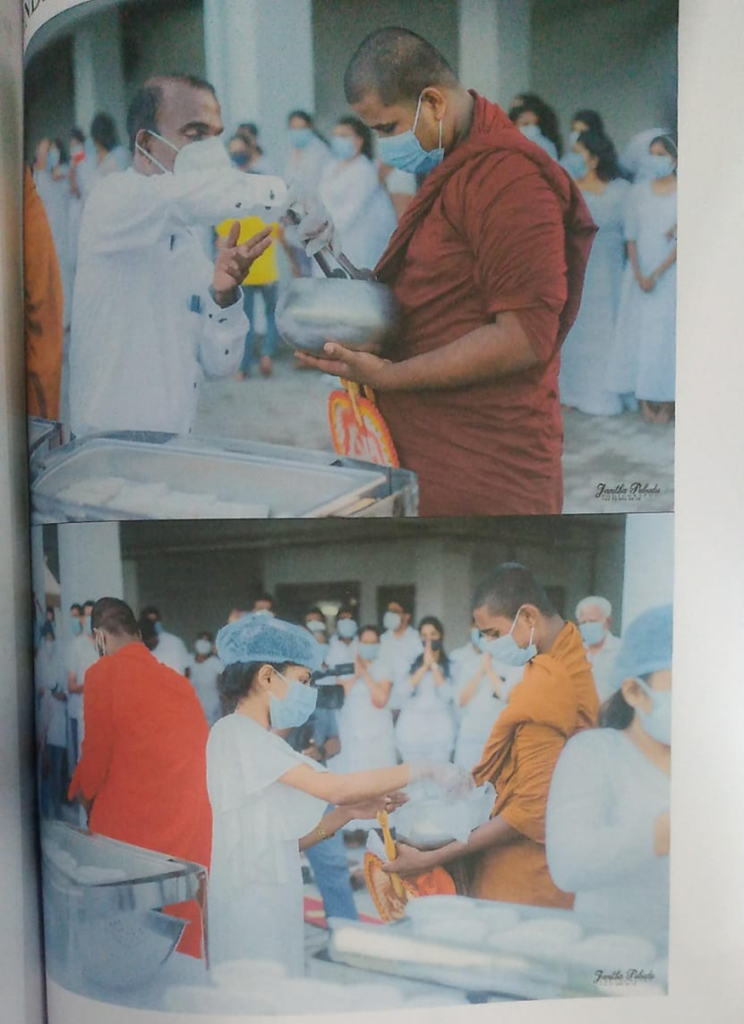 Pindapathaya Alms Giving to Monks